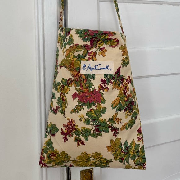 April Cornell cotton floral market tote bag - Picture 2 of 5